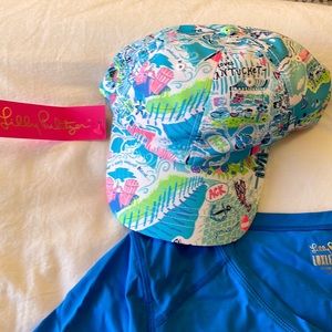Lily pulitzer baseball hat